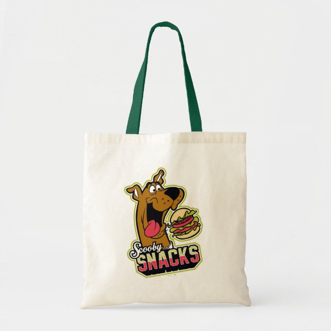 Bolsa Tote Logotipo Scooby-Doo "Scooby Snacks" (Frente)