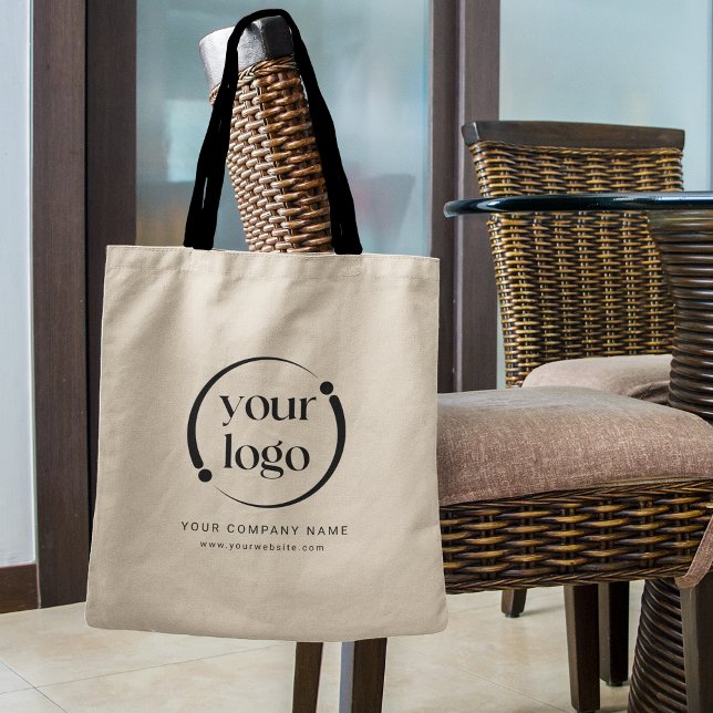 Bolsa Tote Logotipo simples para profissionais modernos (Criador carregado)
