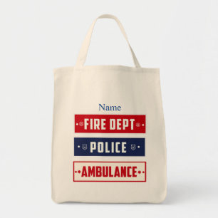 Bolsa Tote Logotipo Thunder_Cove da Polícia de Fogo 