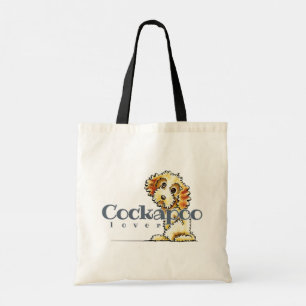 Bolsa Tote Loira Cockapoo Lover Grande Saco de Tote