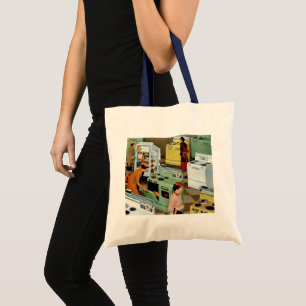 Bolsa Tote Loja de Exposição de Eletrodomésticos Antigos Negó