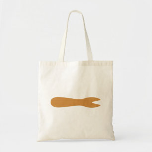 Bolsa Tote Loja de Fish & Chips Garfo de Madeira
