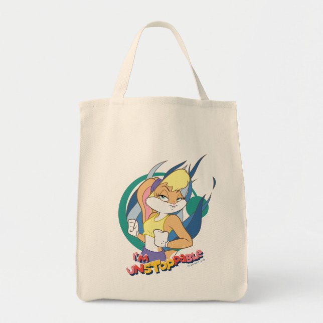 Bolsa Tote Lola Bunny "I'm Unstoppable" (Frente)