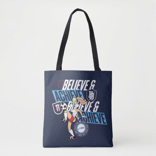 Bolsa Tote Lola Bunny LOONEY TUNES™ Soccer Club Graphic (Frente)