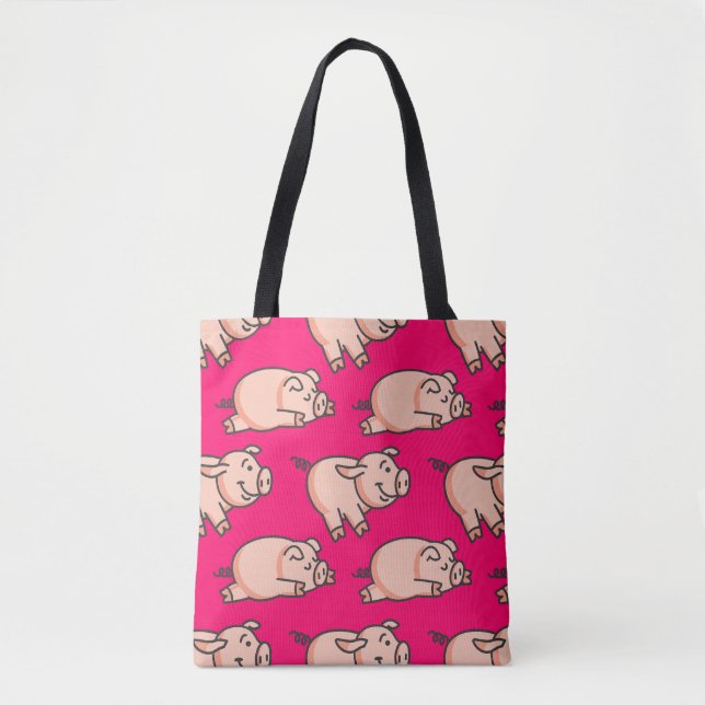 Bolsa Tote Lolailo 19 Oink Oink (Frente)