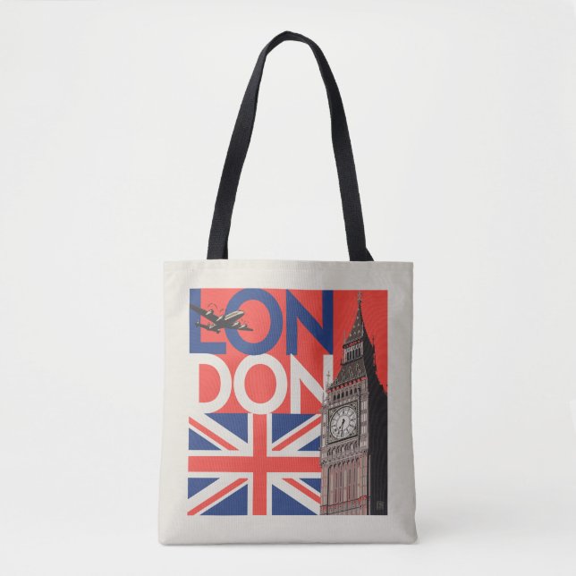 Bolsa Tote London Big Ben | Inglaterra (Frente)