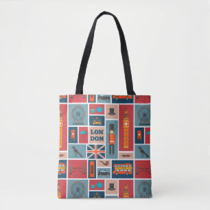 Bolsa Tote London Themed