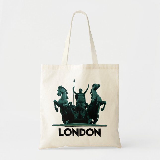 Bolsa Tote Londres Comprando - Tote Bag (Frente)
