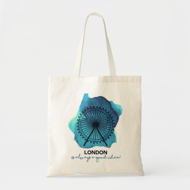 Bolsa Tote Londres é sempre uma boa ideia! (Frente)