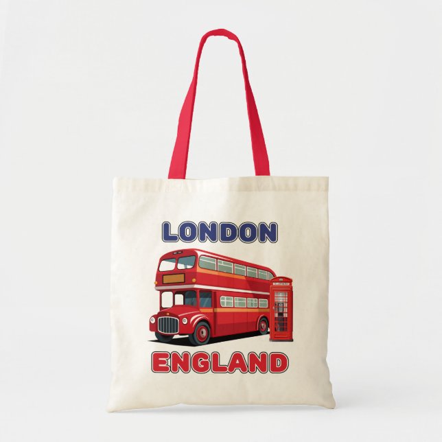 Bolsa Tote Londres Inglaterra (Frente)