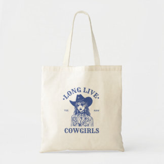 Bolsa Tote Longa Viva Cowgirl Tote Bag - Western Rodeo Aesthe
