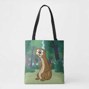 Bolsa Tote Lontra do rick Reggie da guarda florestal