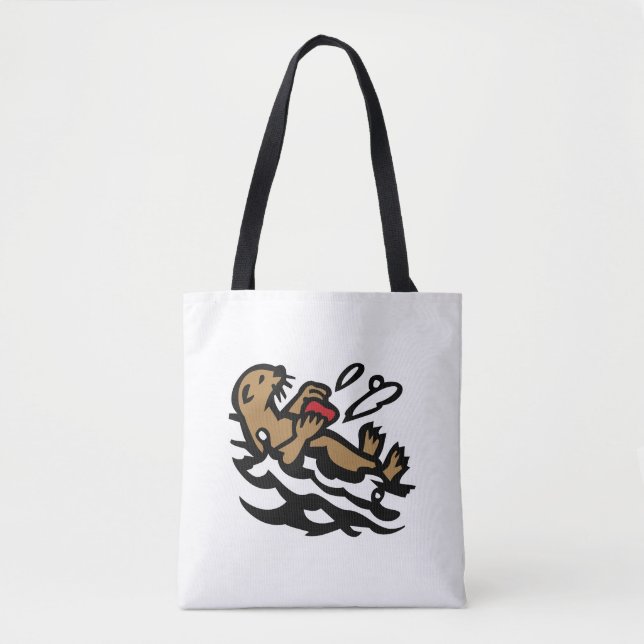 Bolsa Tote Lontra marinha (Frente)