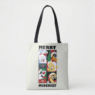 Bolsa Tote LOONEY TUNES™ Holidy Feliz Mishead
