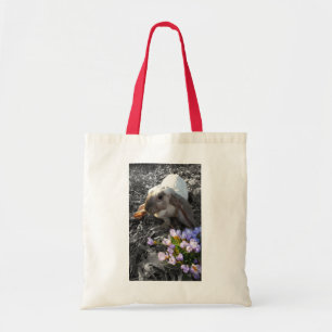 Bolsa Tote Lop Inglês Bonito com Flores