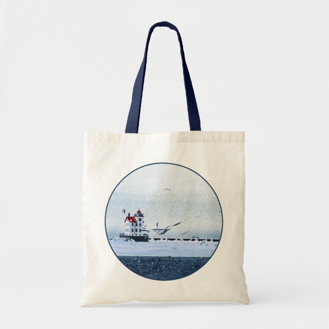 Bolsa Tote Lorain Lighthouse (Frente)
