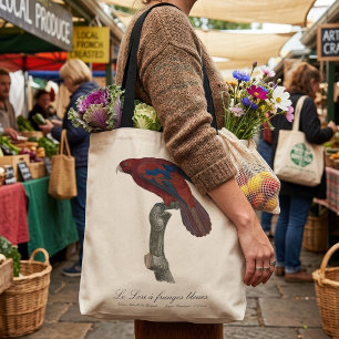 Bolsa Tote Lório-de-cauda-vermelha, Trichoglossus borneus