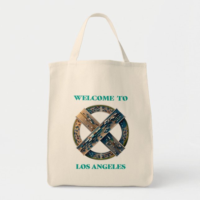 Bolsa Tote Los Angeles California (Frente)