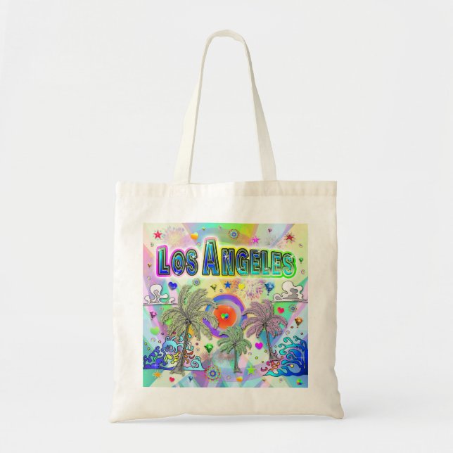 Bolsa Tote Los Angeles Deep Dream Tote Bag (Frente)