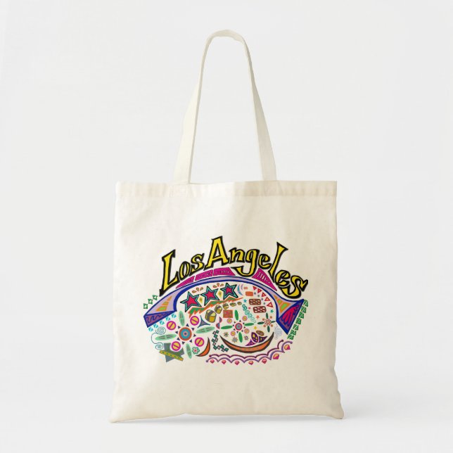 Bolsa Tote Los Angeles Playful Bag (Frente)