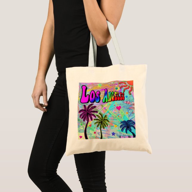 Bolsa Tote Los Angeles Vivid Romance Tote Bag (Frente (produto))