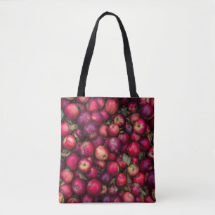 Bolsa Tote Lote de maçã vermelha