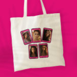 Bolsa Tote Loteria do jogo de Conselho mexicano<br><div class="desc">Uma bonita loteria personalizada inspirou o saco para festas de solteira e festas noivas. Adicione suas próprias fotos usando o recurso de personalização. Envie-me uma mensagem para adicionar mais placas/ para o número personalizado de placas e solicitações especiais de design.</div>