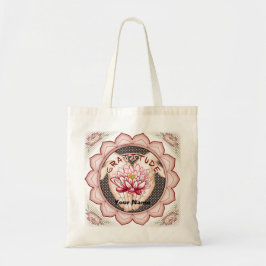 Bolsa tote Lótus de gratidão