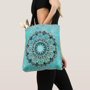 Bolsa Tote Lotus Mandala, galinha