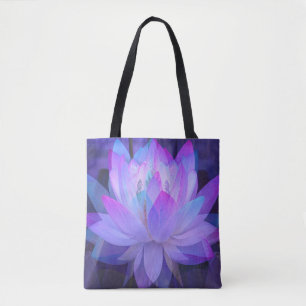 Bolsa Tote Lotus no azul…