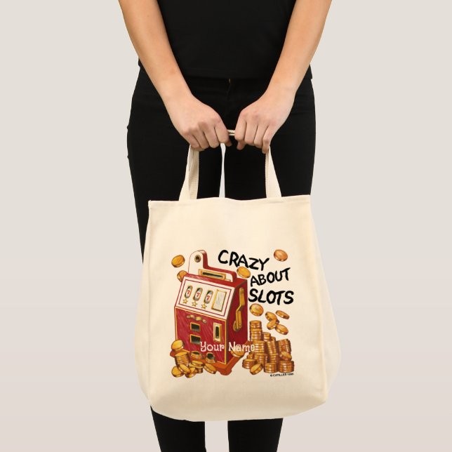 Bolsa Tote Louco Sobre Slots (Frente (produto))