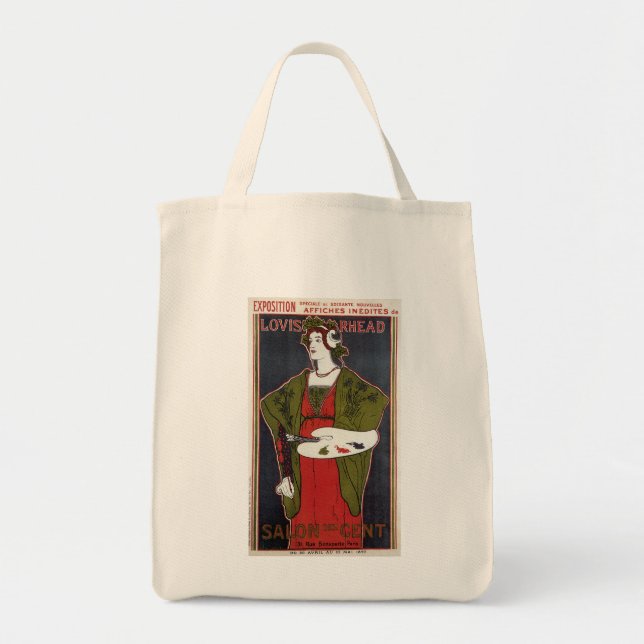 Bolsa Tote Louis Rhead ~ Salon des Cent (Frente)