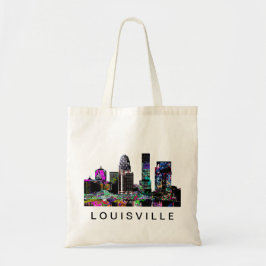 Bolsa Tote Louisville, Kentucky em grafite