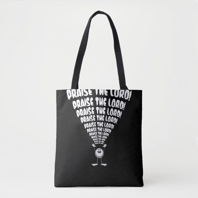 Bolsa Tote Louvado Senhor Emoji (Frente)