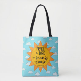 Bolsa Tote Louvor ao Senhor Sol