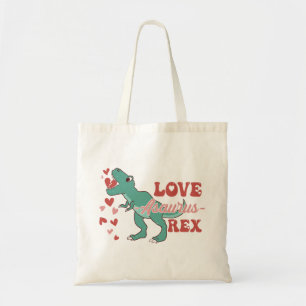 Bolsa Tote Love-Asaurus Rex Funny