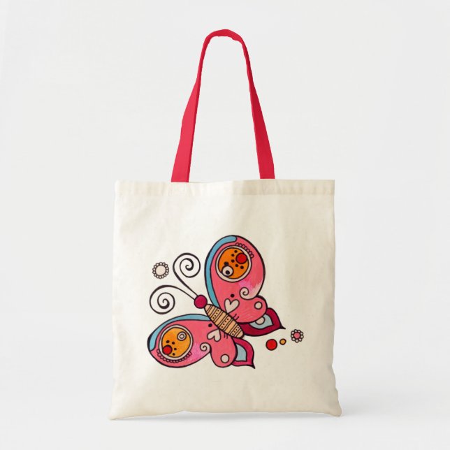 Bolsa Tote Love Butterfly (Frente)