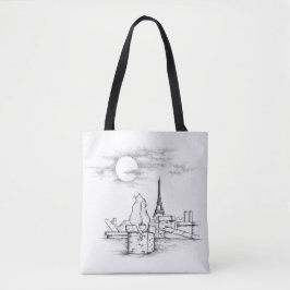 Bolsa Tote Love Cats