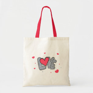 Bolsa Tote LOVE DE Texto