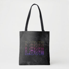 Bolsa Tote Love - Eletro Color Mix Edition