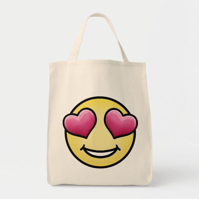 Bolsa Tote Love Emoji (Frente)