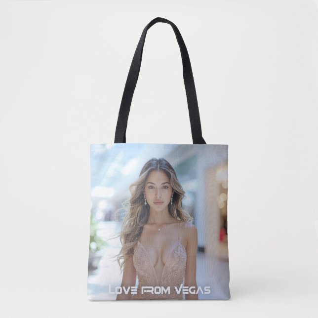 BOLSA TOTE LOVE FROM VEGAS (Frente)