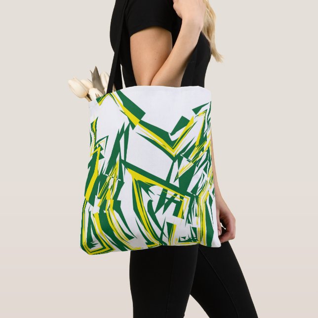 Bolsa Tote LOVE GEOMESKY ANIMALS gorilla BY MASANSER (Close Up)