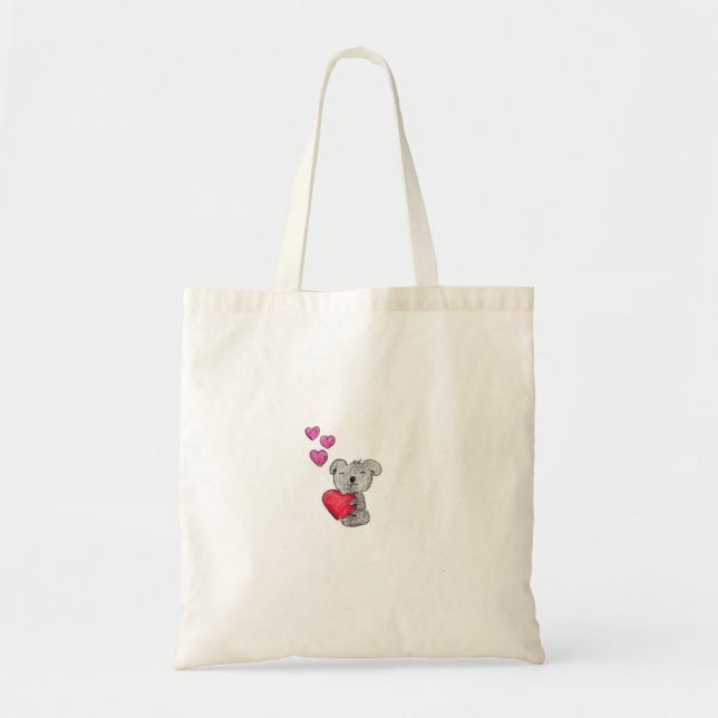 Bolsa Tote Love Koala Bear (Frente)