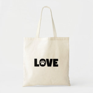 Bolsa Tote Love Paw Print