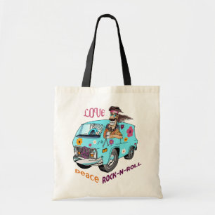 Bolsa Tote Love Peace Rock N Roll