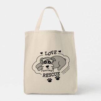 Bolsa Tote Love Rescue - Grocery