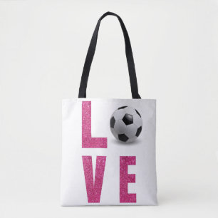 Bolsa Tote Love Soccer