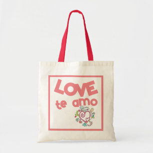 Bolsa Tote Love the Amo Tote Bag