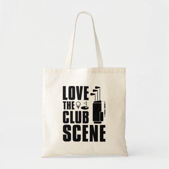 Bolsa Tote Love The Club Scene (Frente)